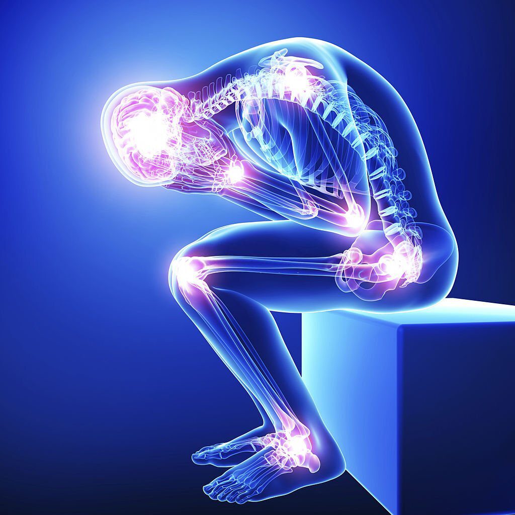 male all joints pain in blue male all joints pain in blue